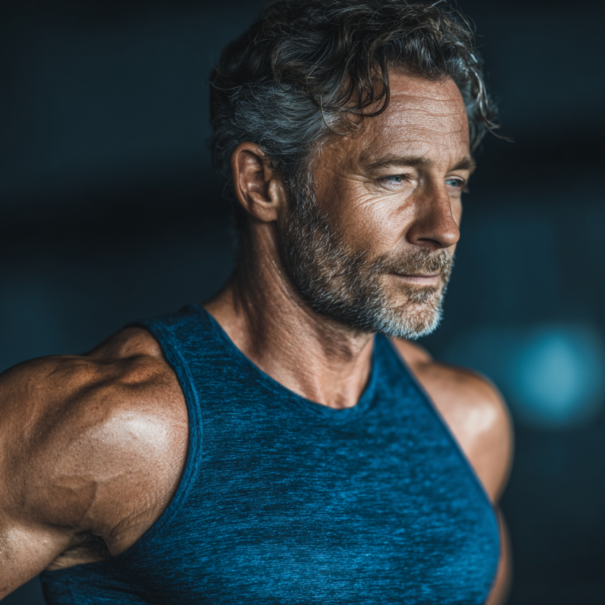 Активні пенсіонери займаються фітнесом